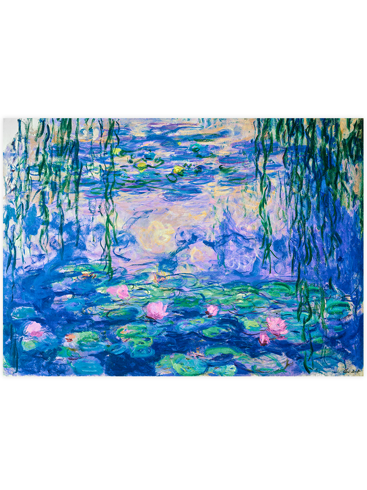 Monet Water Lilies - Art Print