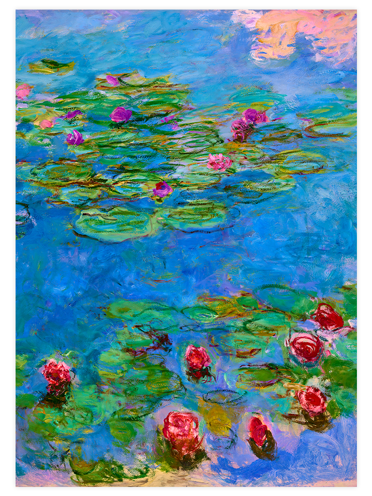 Monet Water Lilies - Art Print