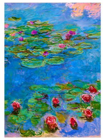 Monet Water Lilies - Art Print