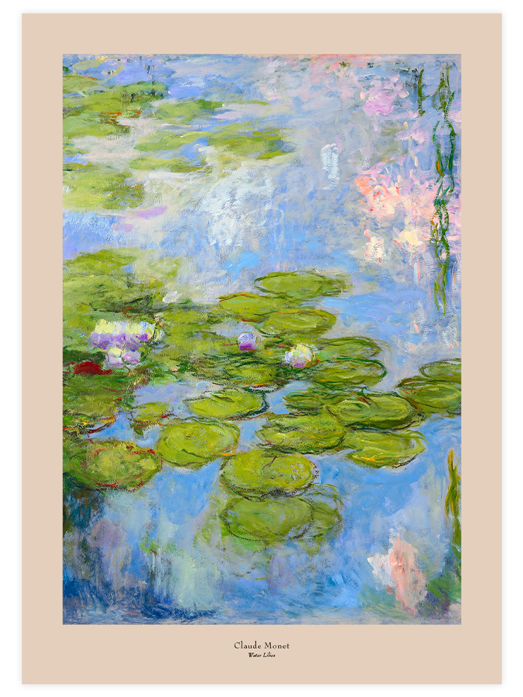 Monet Water Lilies - Art Print