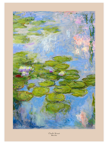 Monet Water Lilies - Art Print