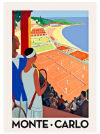 Vintage Monte Carlo - Art Print