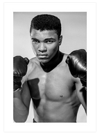 İkonik Muhammed Ali N3 - Art Print