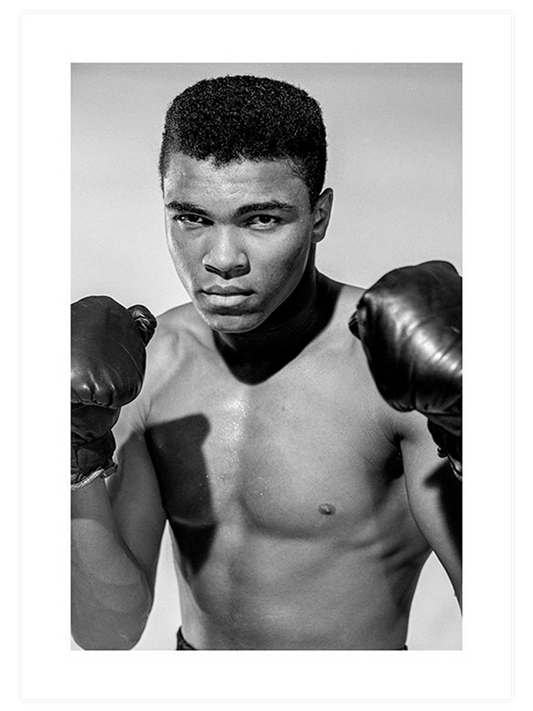 İkonik Muhammed Ali N3 - Art Print