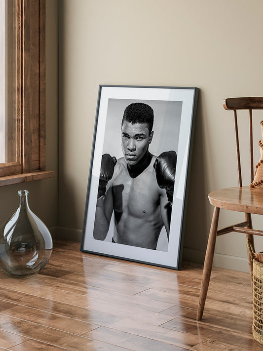 İkonik Muhammed Ali N3 - Art Print