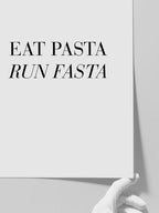 Eat Pasta - Art Print