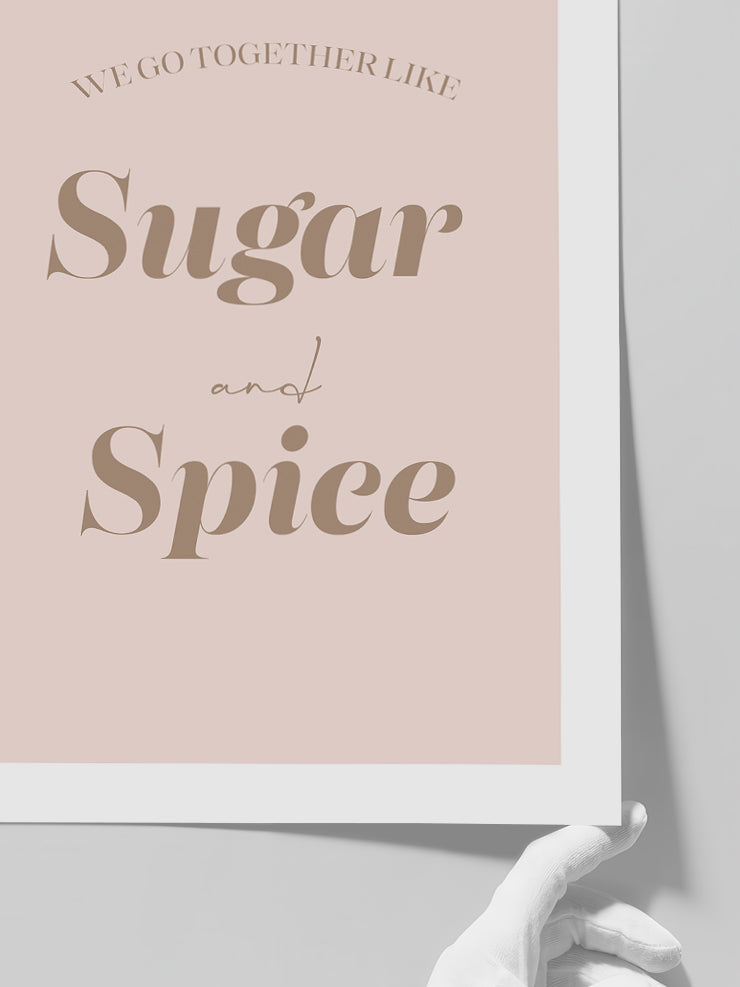Sugar and Spice - Art Print  Poster
