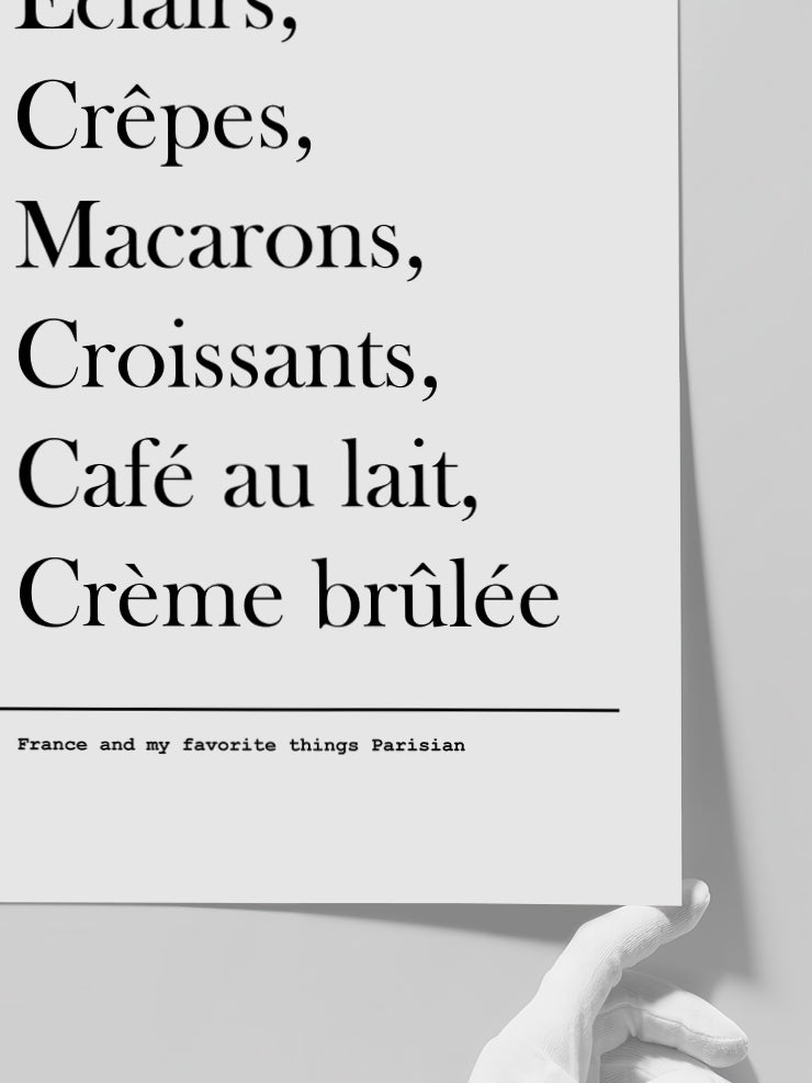 Best Of Paris - Art Print  Poster