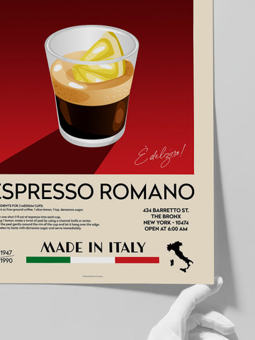 The Coffee Club Espresso - Art Print