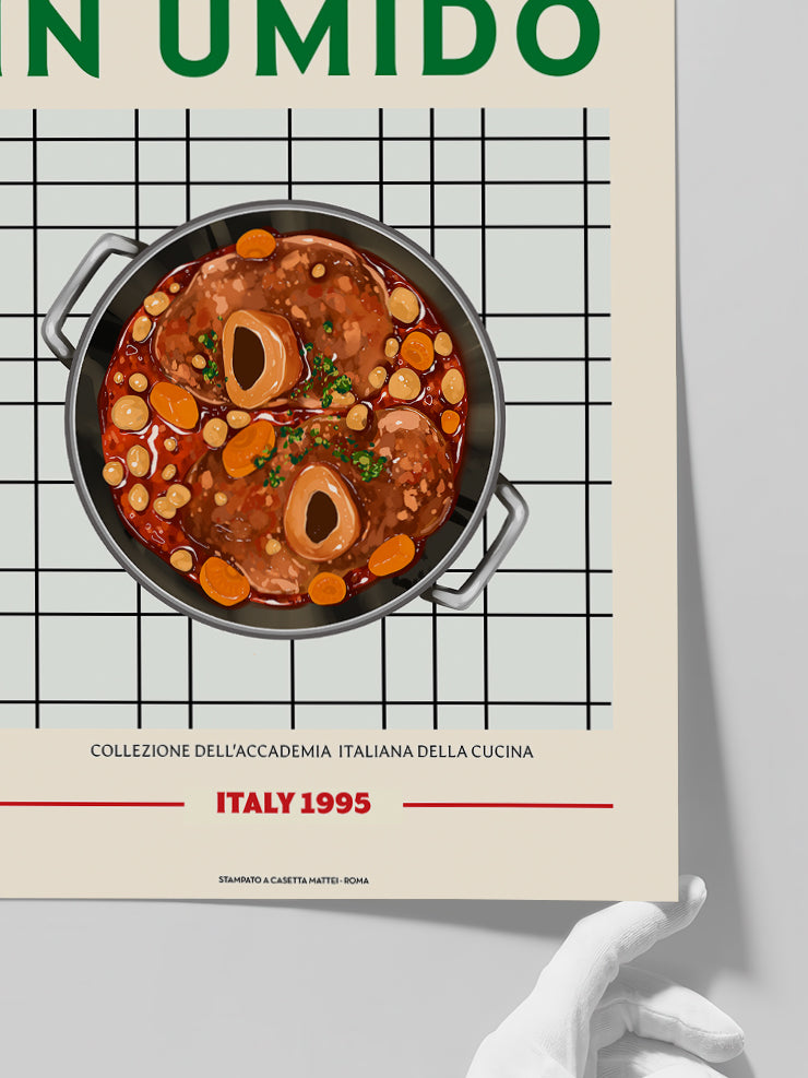 Ossobuco in Umido - Art Print  Poster