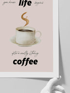 Strong Coffee - Art Print