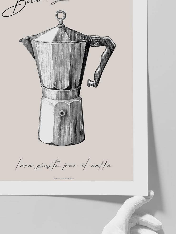 Buongiorno - Art Print  Poster