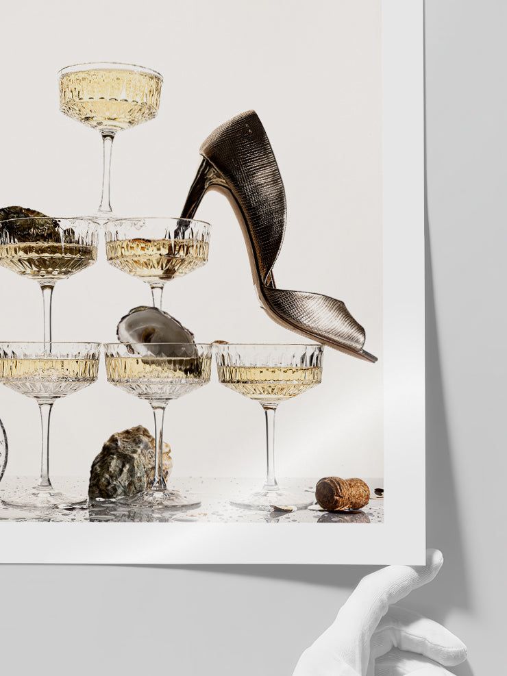 Fashion Party - Art Print  Poster
