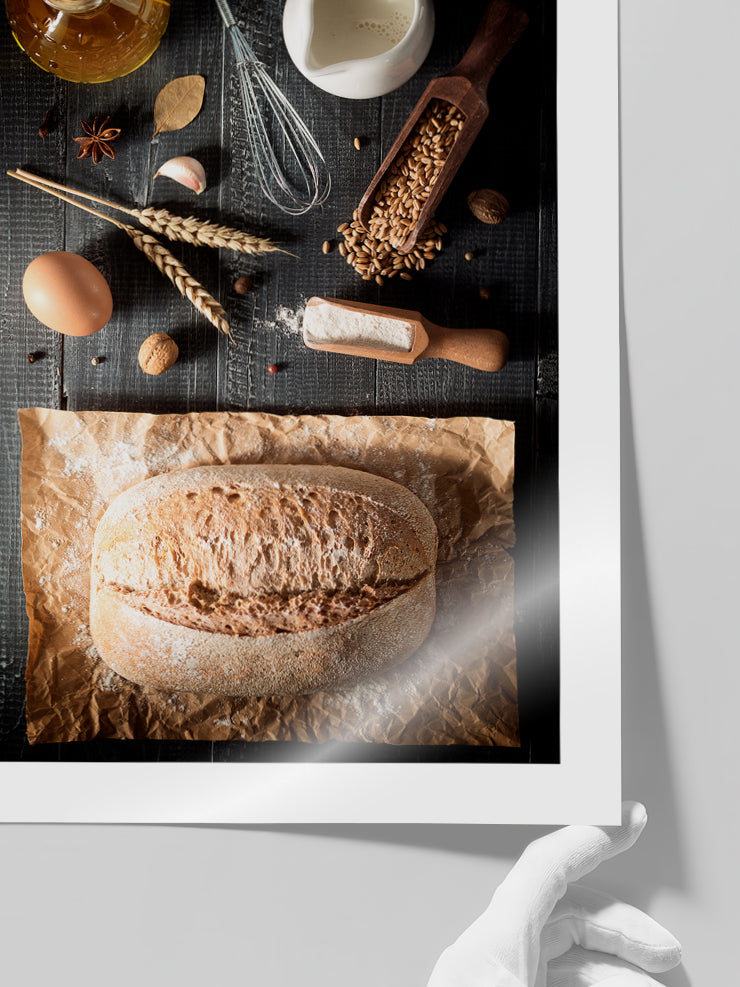 The Art Of Making Bread - Art Print