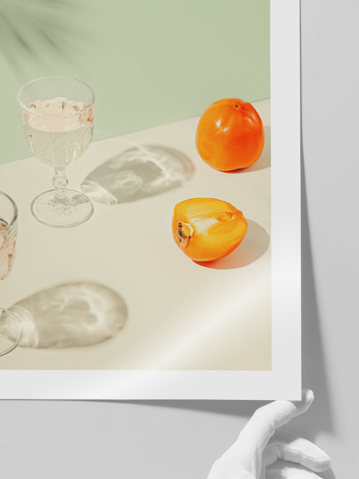 Persimmon - Art Print  Poster