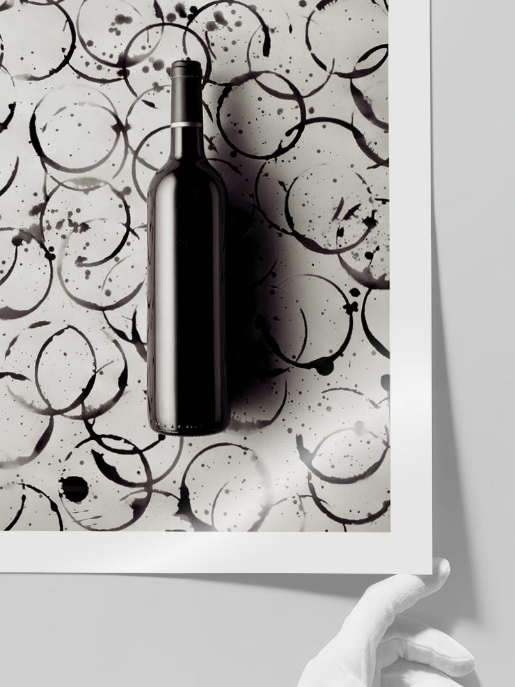 A Touch Of Wine - Art Print  Poster