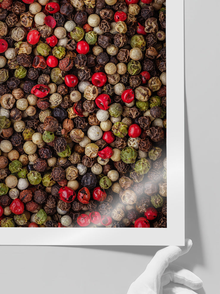 Potpourri Of Peppers - Art Print  Poster