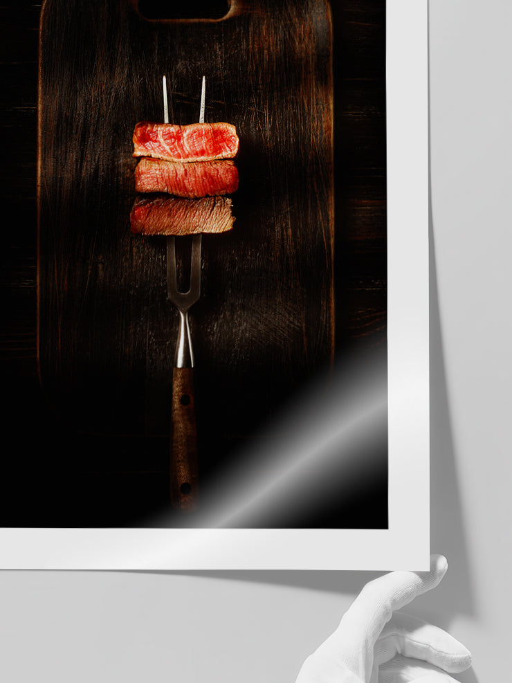 Well Medium Rare - Art Print  Poster