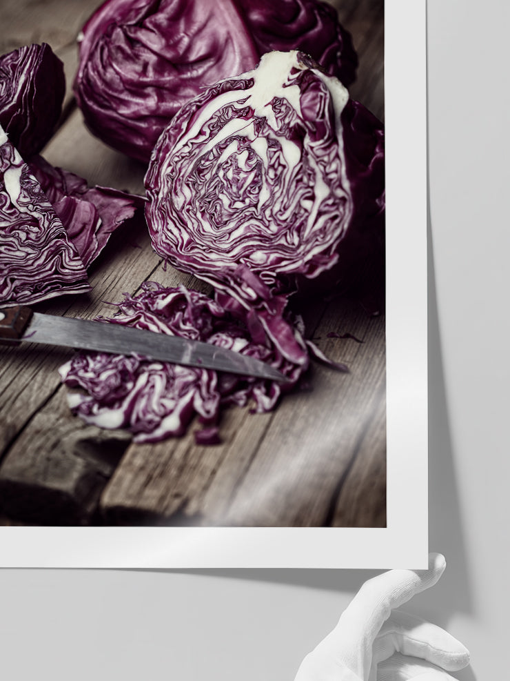 Kırmızı Lahana - Art Print