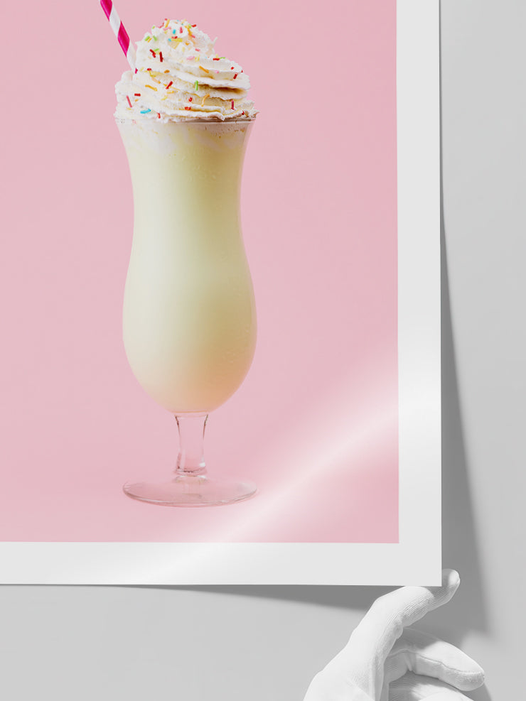 Milkshake - Art Print  Poster