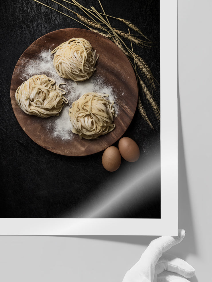 The Art Of Making Pasta - Art Print  Poster