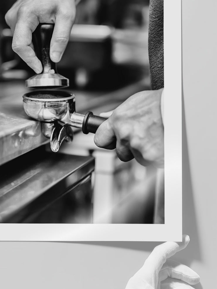 The Art Of Making Espresso - Art Print  Poster