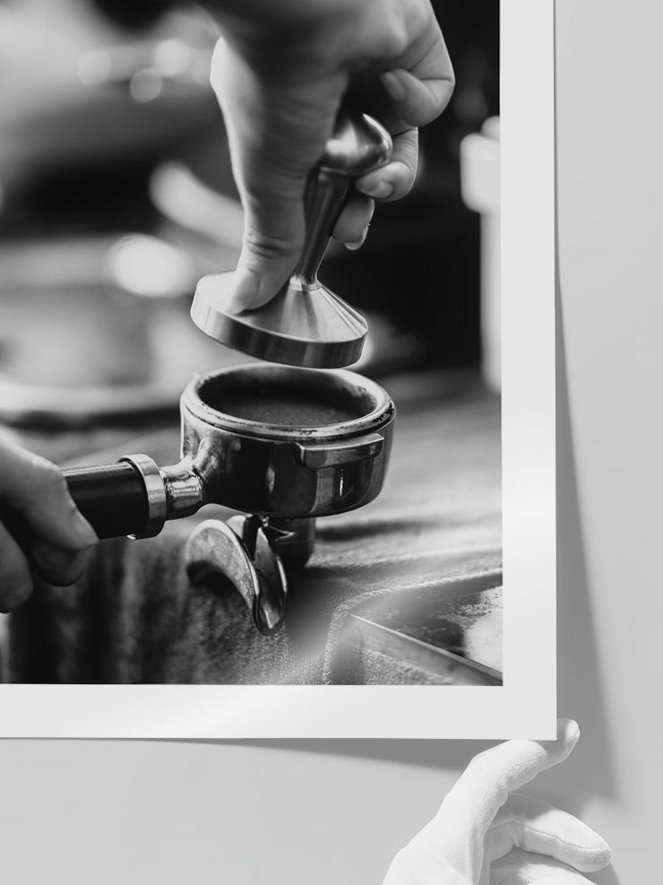 The Art Of Making Espresso N2 - Art Print  Poster