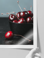 Kırmızı Kirazlar - Art Print