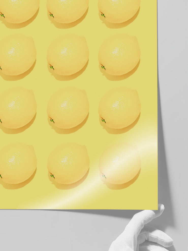 Sarı Sarı Limonlar - Art Print