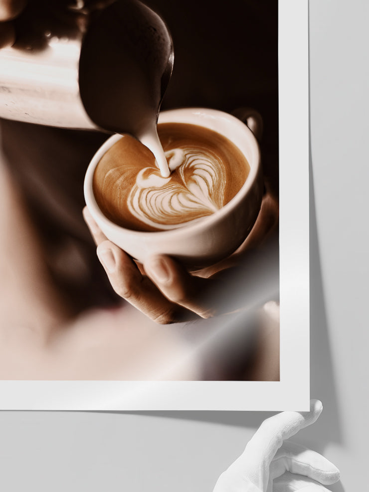 Barista - Art Print  Poster