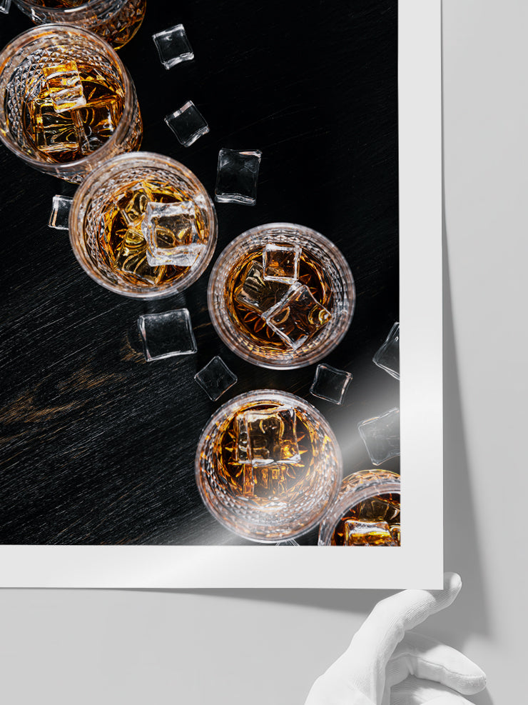 Whisky - Art Print  Poster