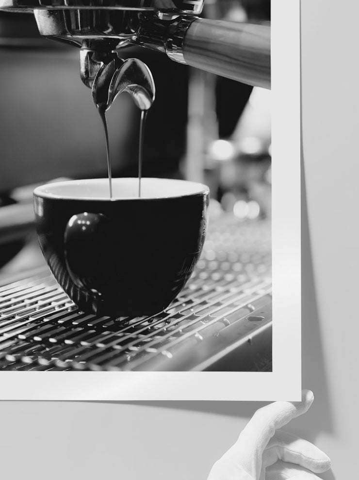 Coffee Maker - Art Print  Poster