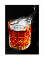 Dumanlı Viski - Art Print
