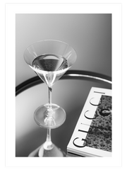 Plain Martini Poster - Giclée Baskı