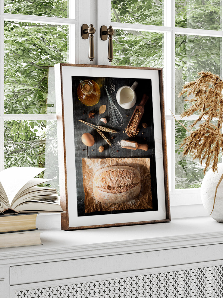 The Art Of Making Bread - Art Print Ürün ikincil görseli