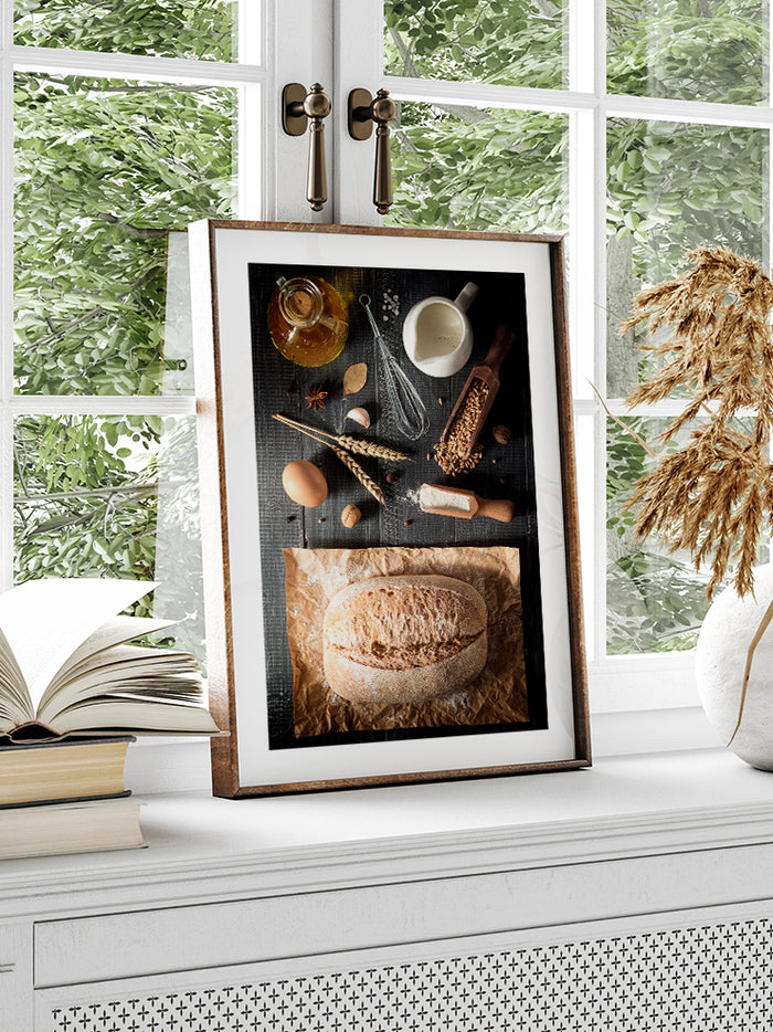 The Art Of Making Bread - Art Print  Poster