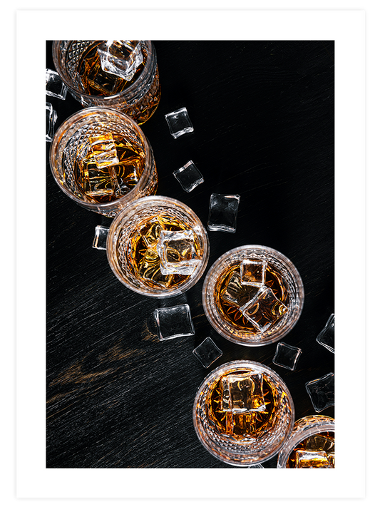 Whisky Poster - Giclée Baskı