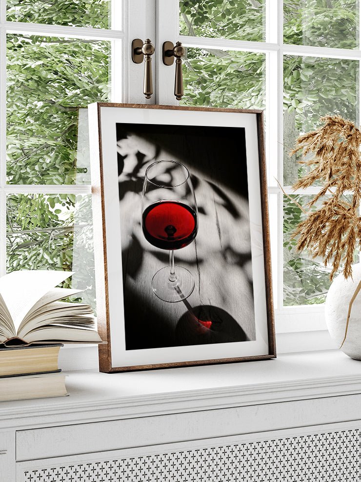 Kırmızı Şarap - Art Print  Poster