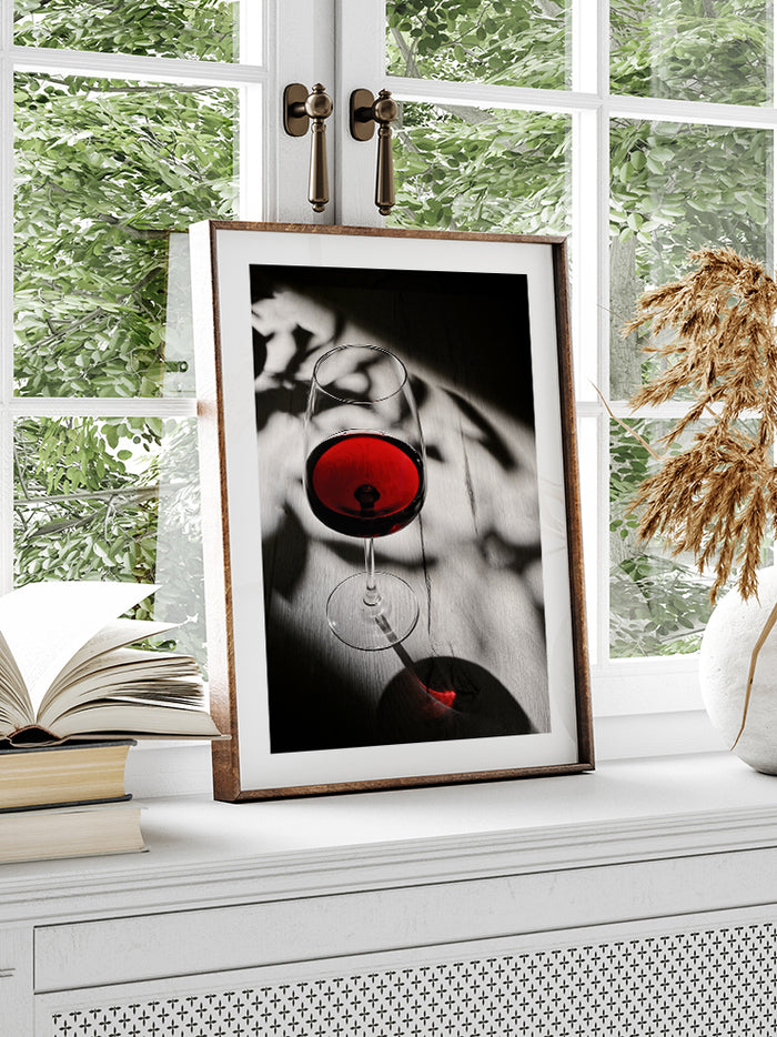 Kırmızı Şarap - Art Print  Poster