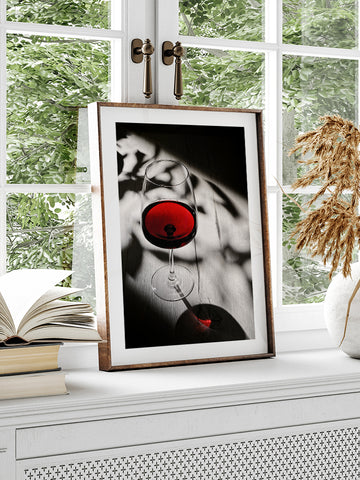 Kırmızı Şarap - Art Print