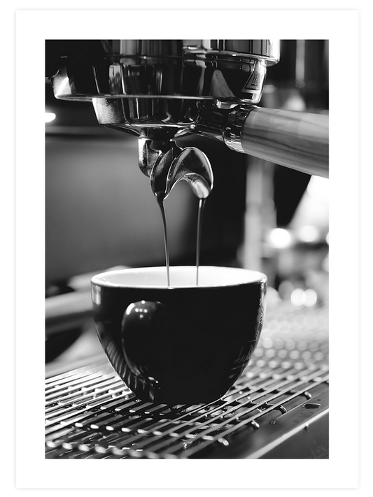 Coffee Maker Poster - Giclée Baskı