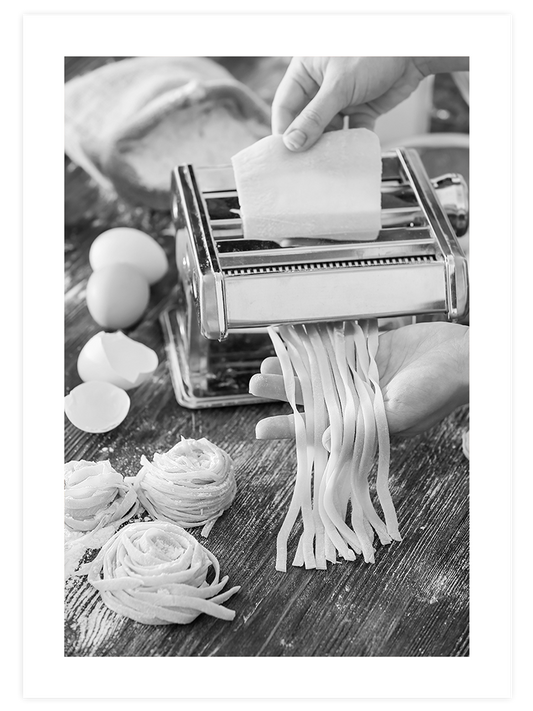 The Art Of Making Pasta N2 Poster - Giclée Baskı