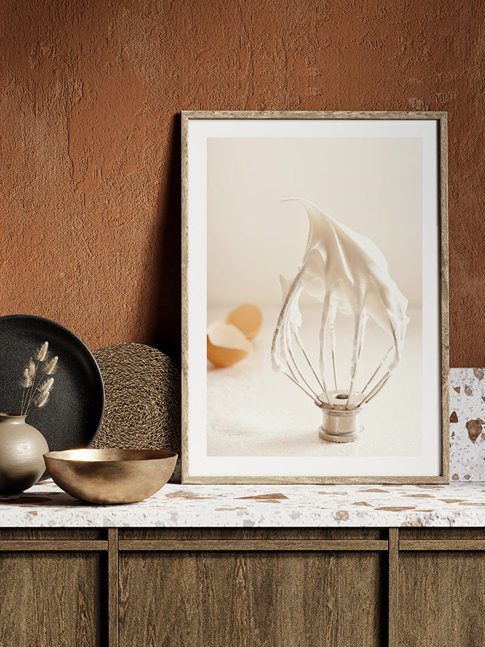 Whisk The Whites - Art Print  Poster