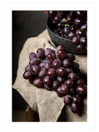 Siyah Üzüm - Art Print