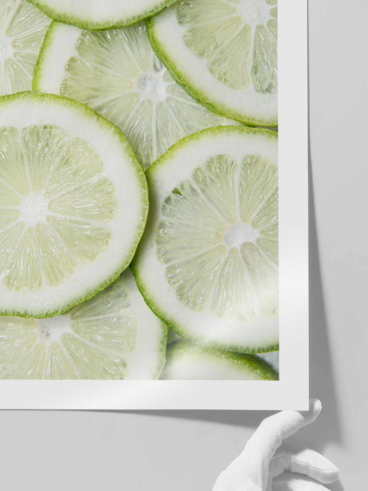 Limes - Art Print  Poster