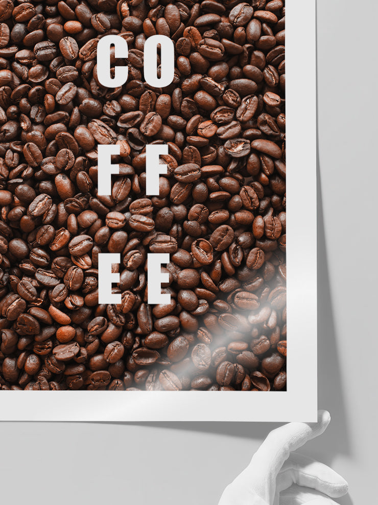 Coffee - Art Print  Poster