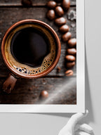 Un Café Noir - Art Print