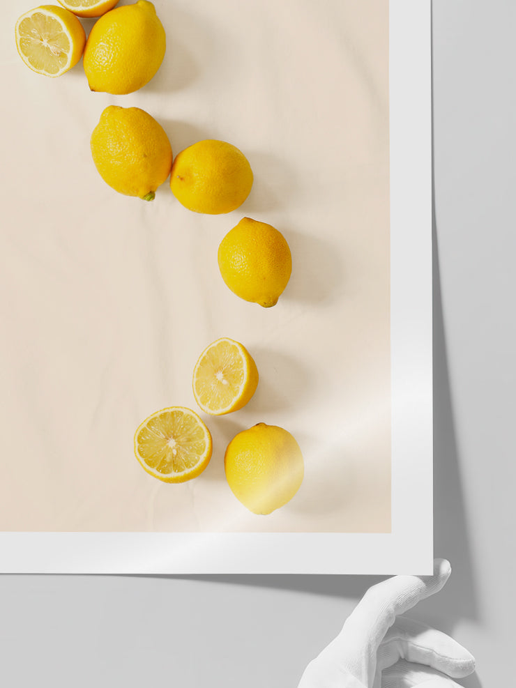 Les Citrons - Art Print  Poster