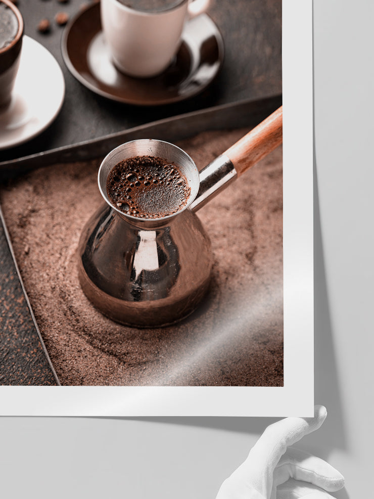 Türk Kahvesi - Art Print