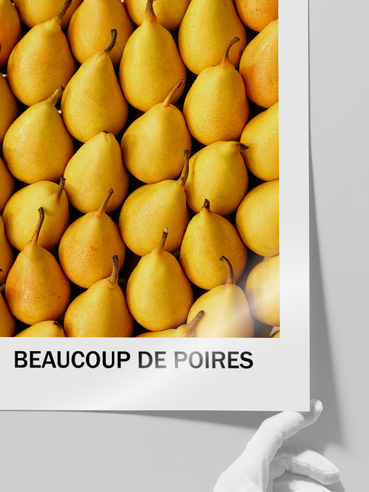 Beaucoup De Poires - Art Print  Poster